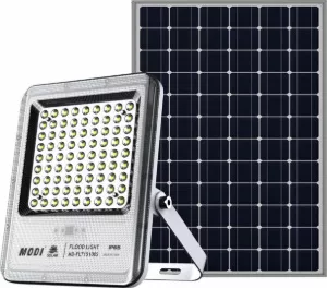 Picture of Solar Flood Light with Remote – 100W / 200W / 300W / 400W Outdoor Waterproof LED Security Lamp (6500K)”