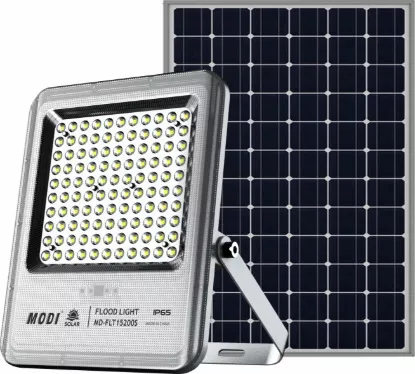 Picture of Solar Flood Light with Remote – 100W / 200W / 300W / 400W Outdoor Waterproof LED Security Lamp (6500K)”