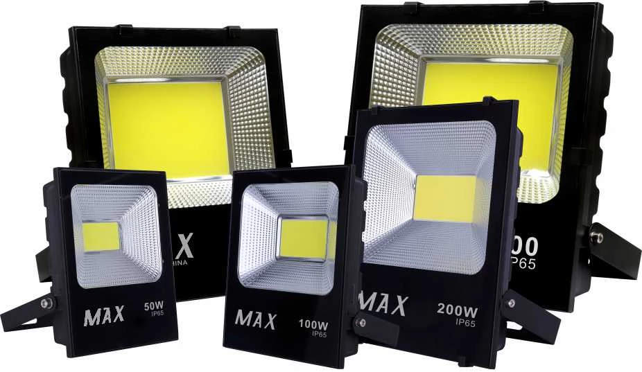 Picture of MAX Series LED Flood Light Waterproof Outdoor Security Lamp – 50W 100W 200W 400W 500W – High Brightness SMD LED, IP65, Aluminum + Glass Body, Wide Beam Angle