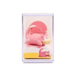 Pokémon Slowpoke Stamp Toy with Eraser | Cute Pencil Topper, Rotating Desk Toy & Kids Gift