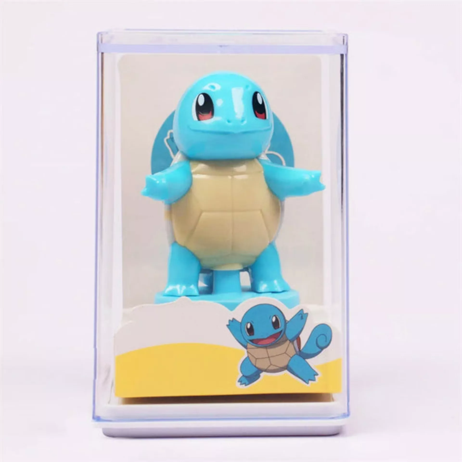 Six in one kids toy showing eraser, seal, pencil case, suction cup, spinning top and decorative ornament functions.