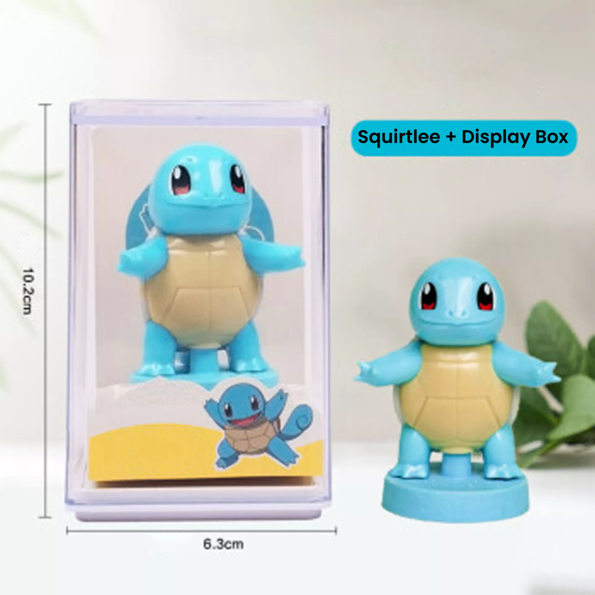 Cute turtle toy with eraser and seal function shown with size dimensions, multifunction kids stationery toy.