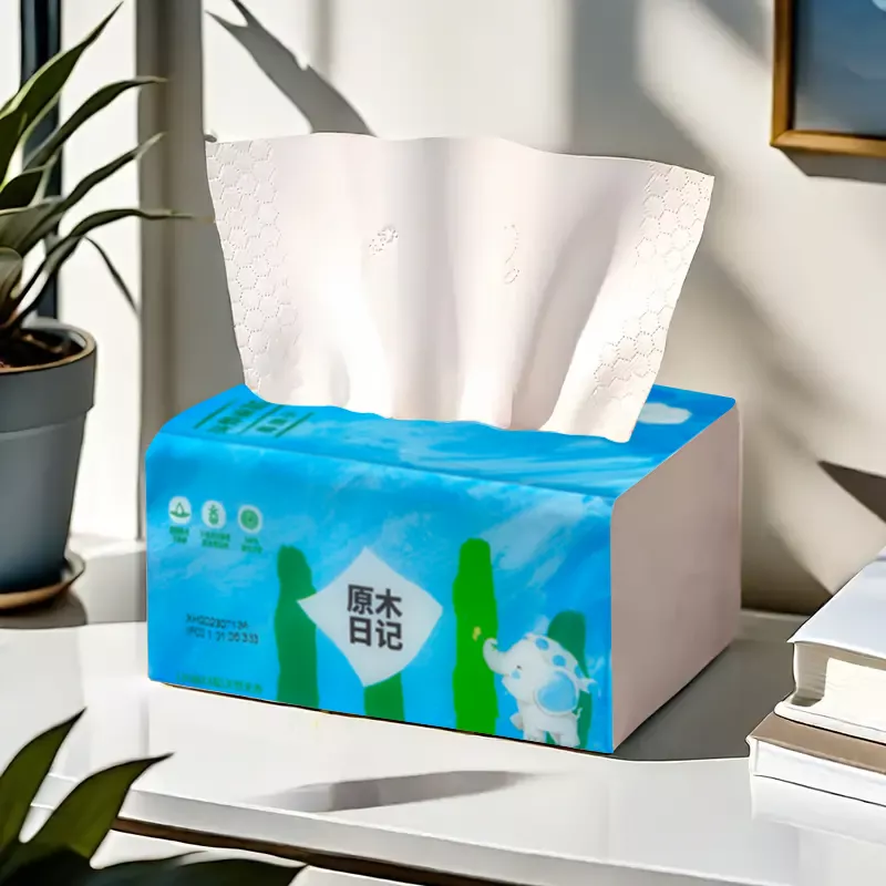 Elegant soft tissue pack on office desk – ideal for home or workplace use