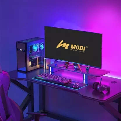 RGB LED Strip Light in Game Controller Shape with Music Sync – Remote and App Controlled