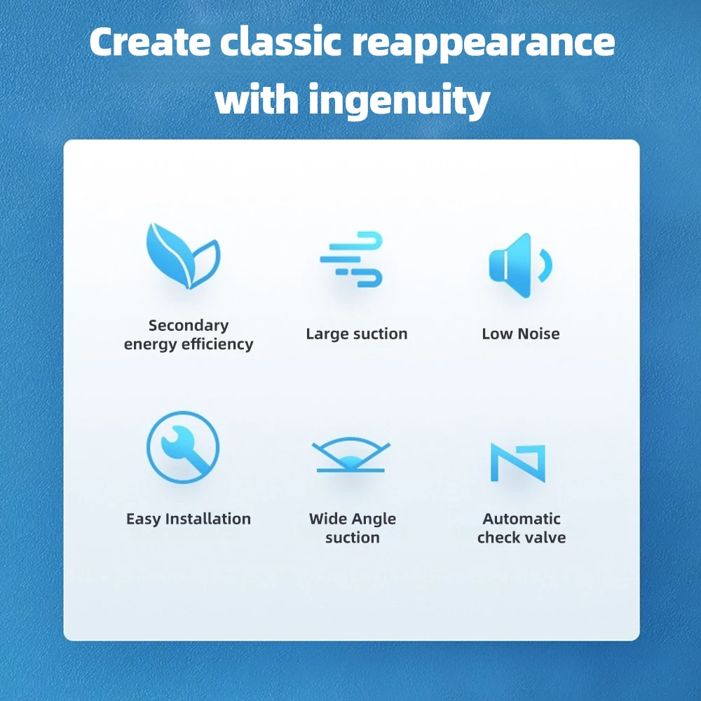 20W ventilation exhaust fan dimensions and product parameters