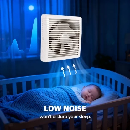 Picture of Ultra-Quiet Exhaust Fan 6 Inch – Bathroom & Kitchen Ventilation Fan