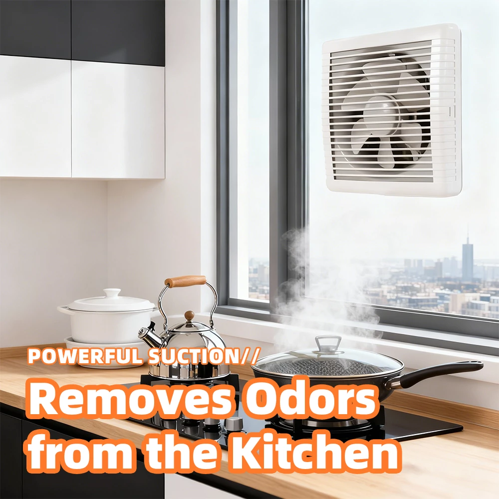 Picture of Ultra-Quiet Exhaust Fan 6 Inch – Bathroom & Kitchen Ventilation Fan