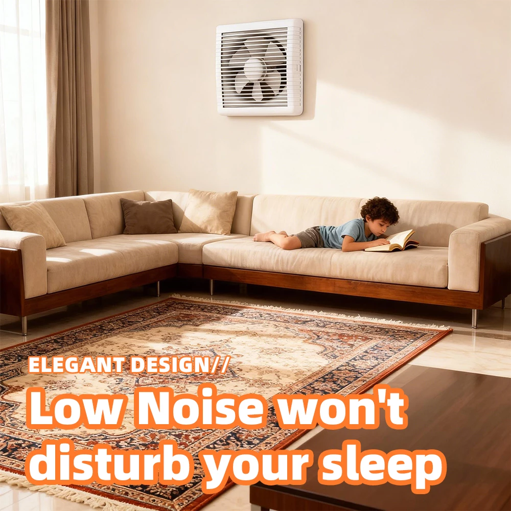 Picture of Ultra-Quiet Exhaust Fan 6 Inch – Bathroom & Kitchen Ventilation Fan