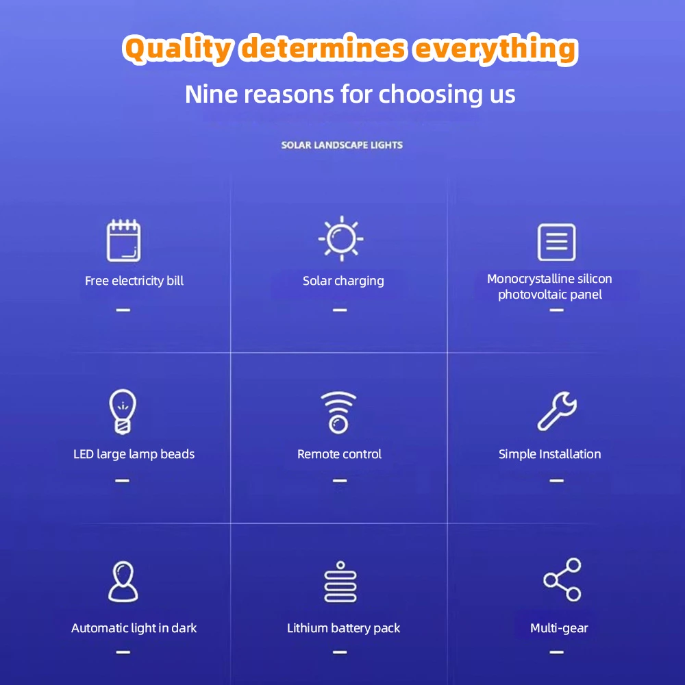 Solar flood light street lighting effect