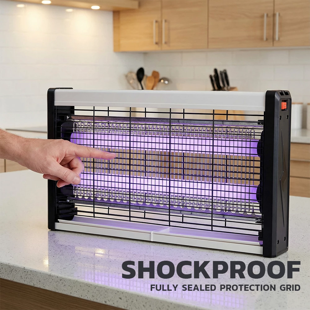Shockproof protection grid mosquito killer