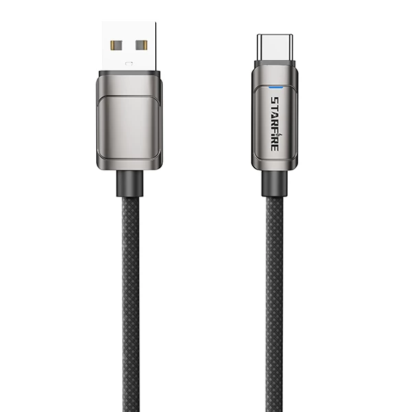 Picture of Fast Charging Cable USB-A to Micro / Lightning / Type-C 18W 27W 60W PD Braided Charging Cable for iPhone Samsung Android