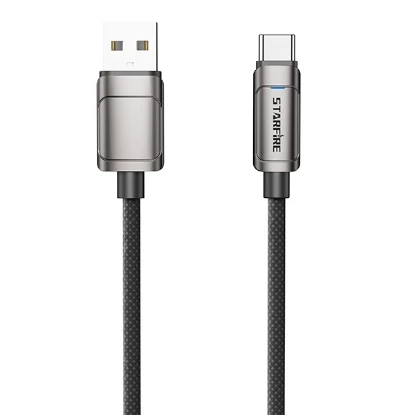 Picture of Fast Charging Cable USB-A to Micro / Lightning / Type-C 18W 27W 60W PD Braided Charging Cable for iPhone Samsung Android