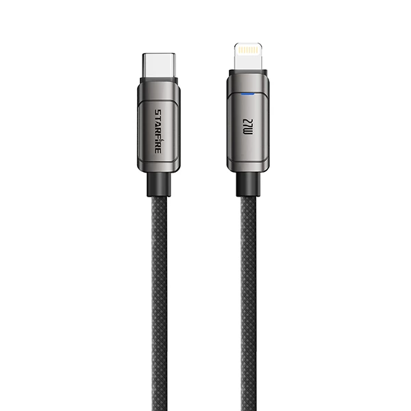 Picture of Fast Charging Cable USB-A to Micro / Lightning / Type-C 18W 27W 60W PD Braided Charging Cable for iPhone Samsung Android