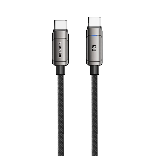 Picture of Fast Charging Cable USB-A to Micro / Lightning / Type-C 18W 27W 60W PD Braided Charging Cable for iPhone Samsung Android