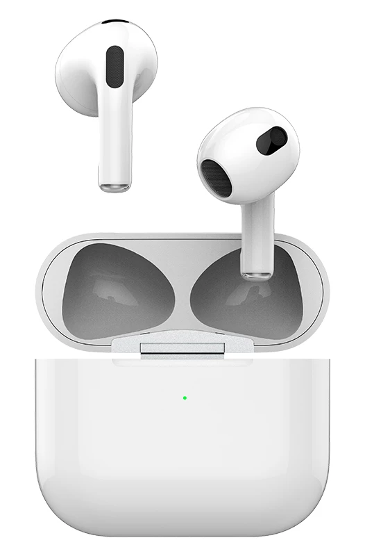 Picture of Wireless Bluetooth Earbuds Touch Control Stereo Sound Earphones with Charging Case IPX4 Waterproof Long Battery Life White