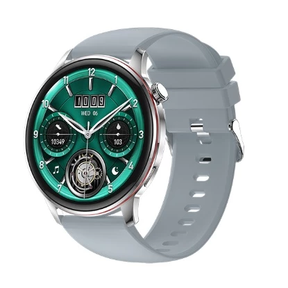 Picture of Smart Watch Full Touch Screen Stylish Fitness Tracker IP68 Waterproof Magnetic Charging Lightweight Smartwatch for Daily Wear