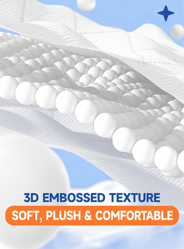 Picture of 12 Pack 5-Ply Extra Thick Hanging Facial Tissues 320 Sheets Virgin Wood Pulp Highly Absorbent Tear-Resistant Embossed Soft With No-Trace Hooks White