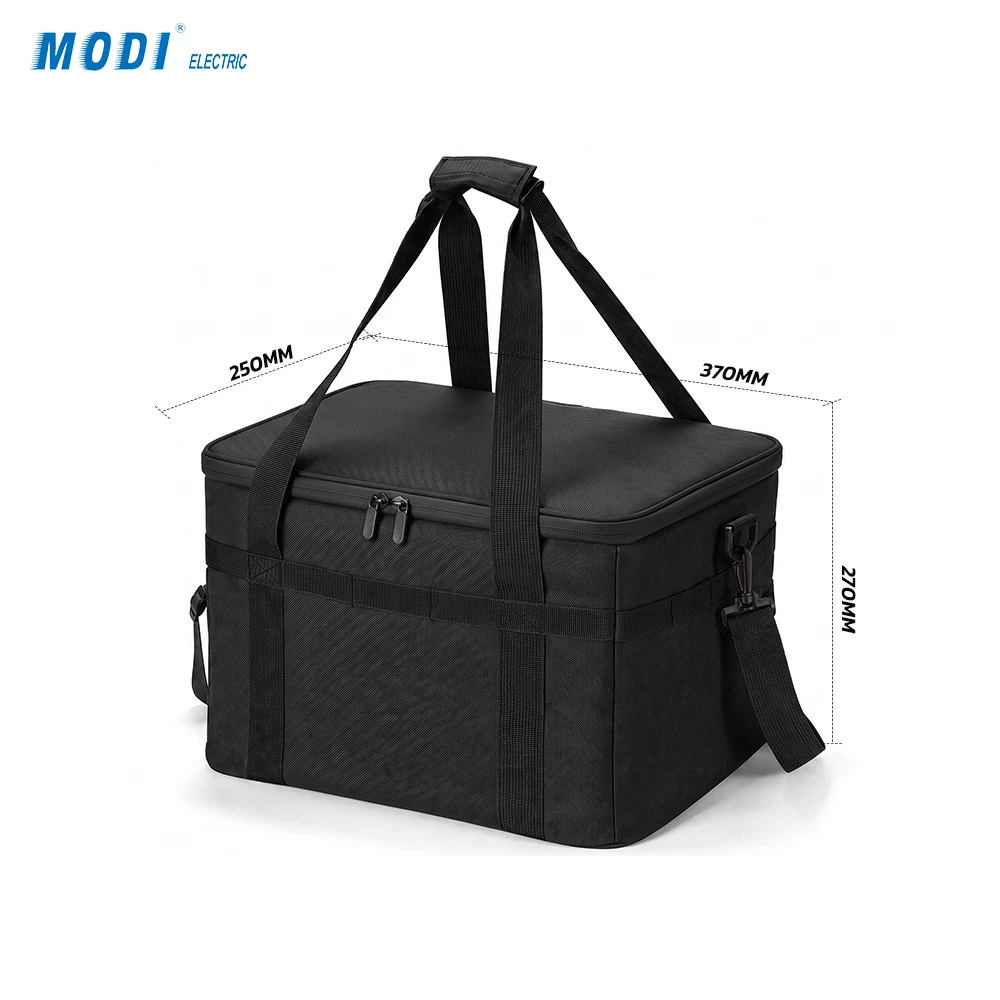 Picture of MODI 20L Insulated Cooler Bag, 600D Oxford Fabric, 12H Thermal Insulation, Shoulder Strap for Camping & Picnic
