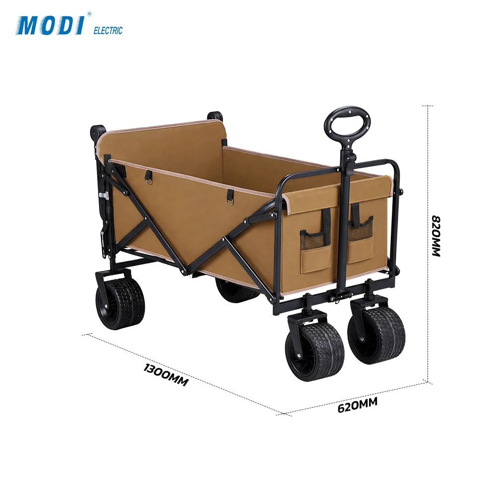 Picture of MODI 180L Heavy Duty Folding Camping Wagon, 250KG Capacity, Push & Pull All-Terrain Utility Cart