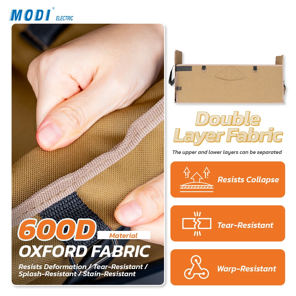Picture of MODI 180L Heavy Duty Folding Camping Wagon, 250KG Capacity, Push & Pull All-Terrain Utility Cart