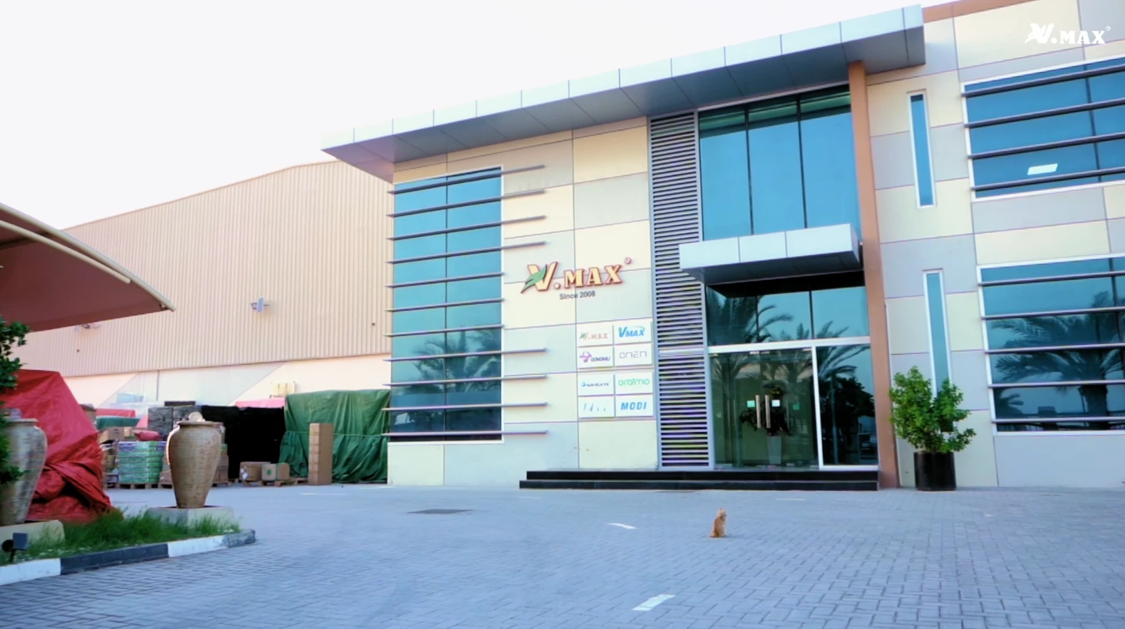 VMAX head office and warehouse building